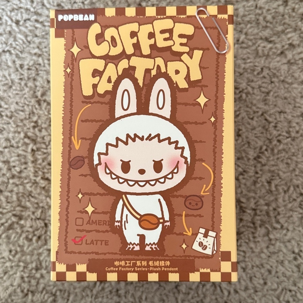 SKULLPANDA Specialty Barista Plush Pendant POP BEAN POP MART NIB - Picture 5 of 10